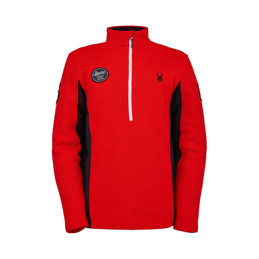 Herren Bandit Wengen Half Zip – Vulkan