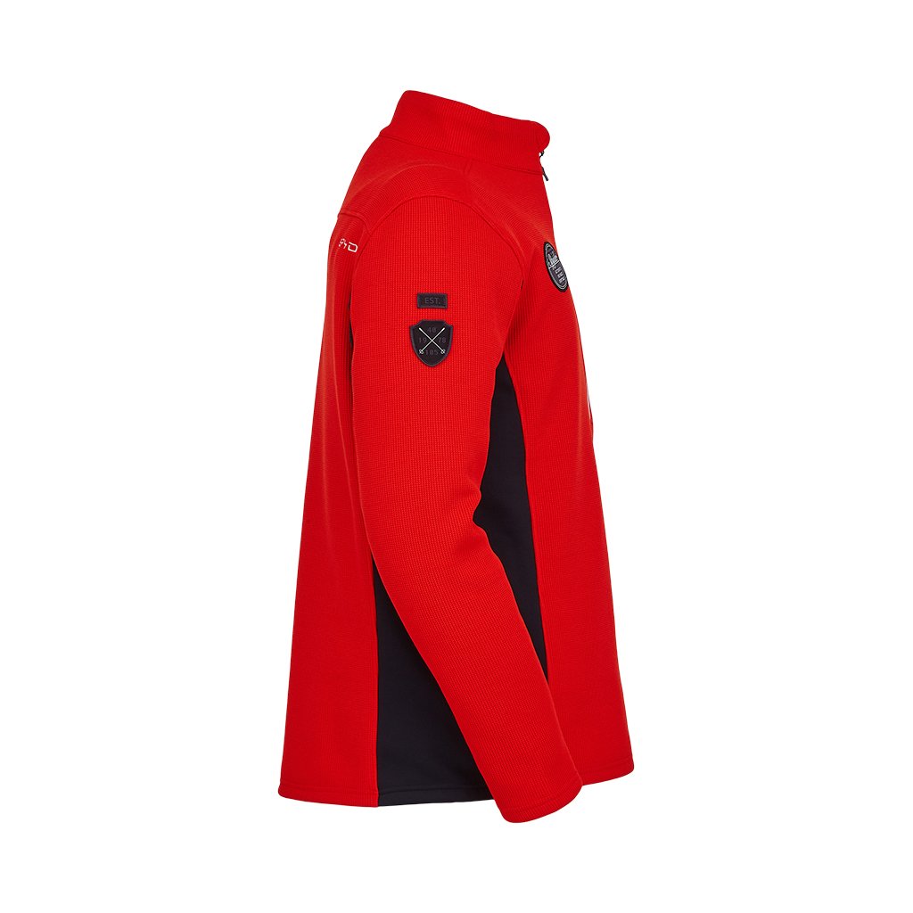 Mens Bandit Wengen Half Zip - Volcano