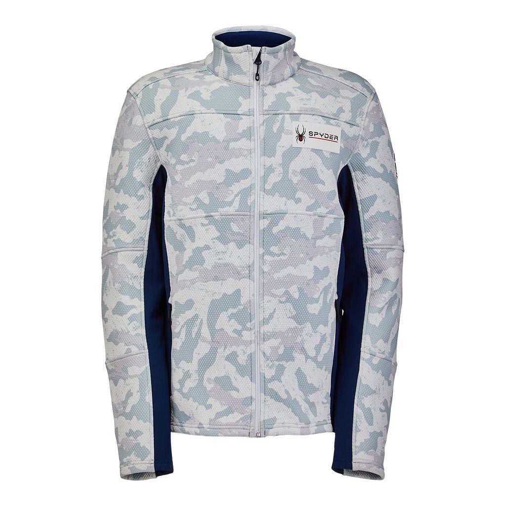 Mens USST Encore Full Zip - Snow Camo