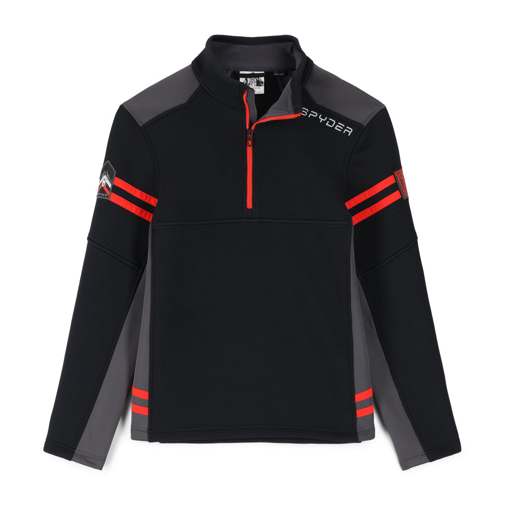 Wengen demi-zip pour homme - Noir (2022)