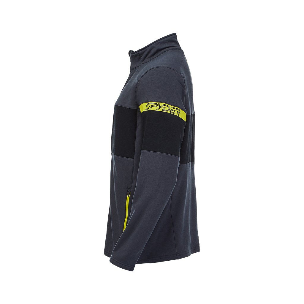 Mens Speed Full Zip - Ebony