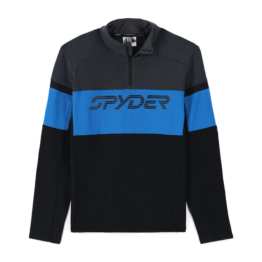 Demi-zip homme Speed ​​- Noir universitaire (2022)