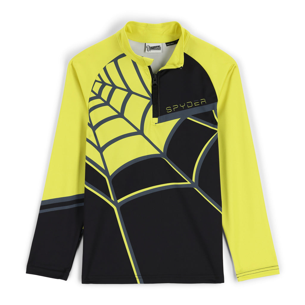 Demi-zip Big Boys Web - Citron noir (2022)