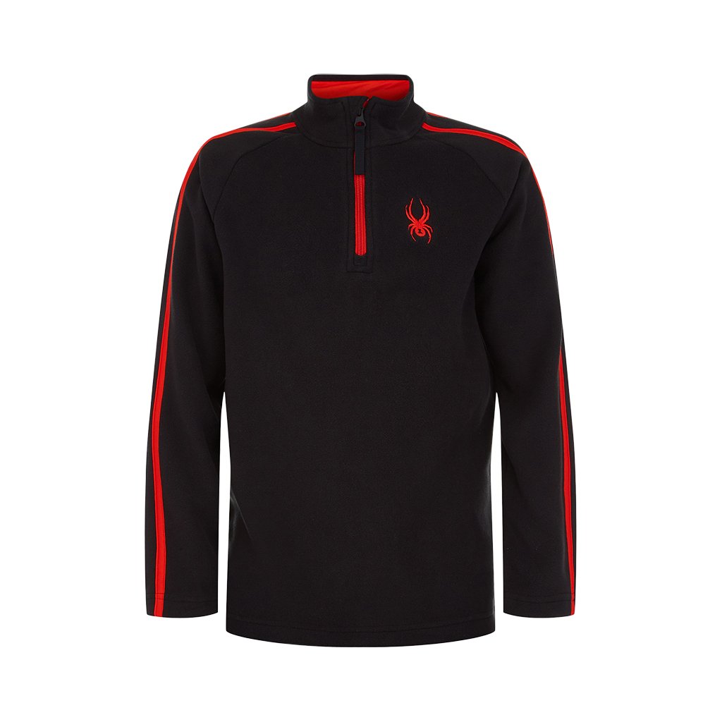 Speed-Fleece für Jungen – Schwarz