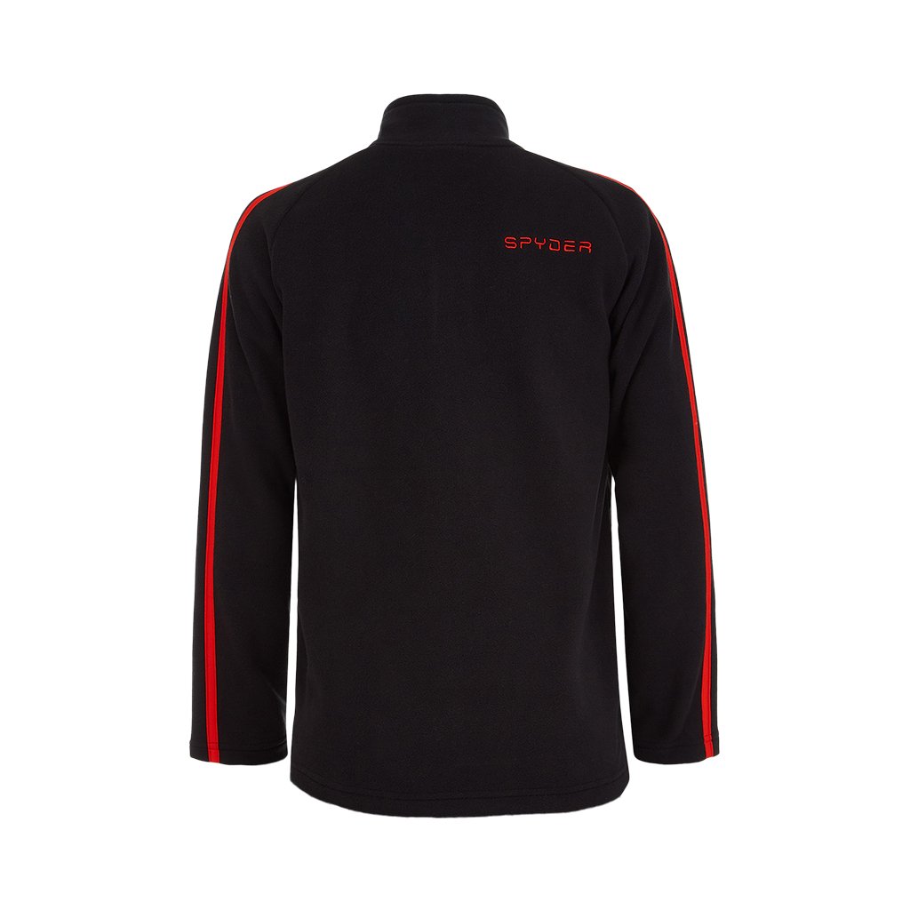 Speed-Fleece für Jungen – Schwarz