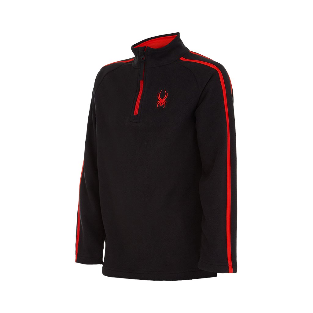 Speed-Fleece für Jungen – Schwarz