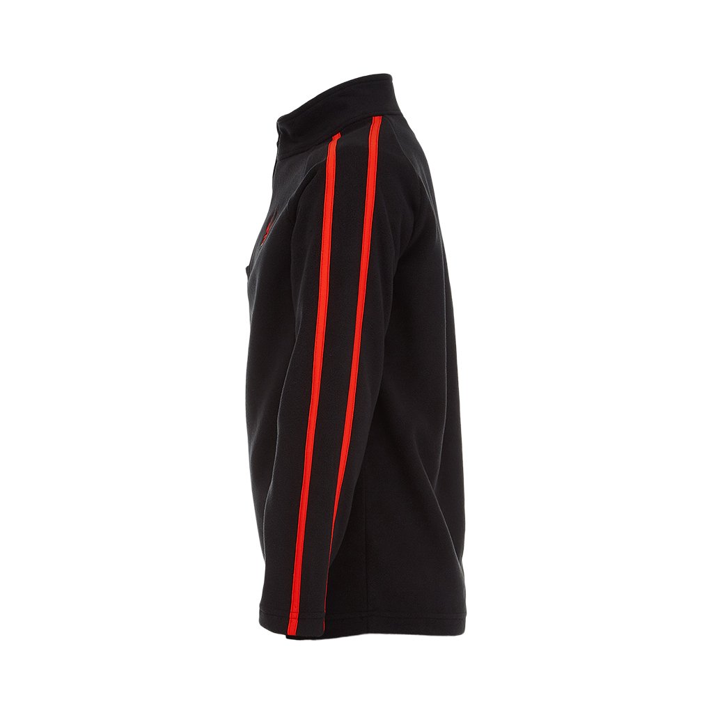 Speed-Fleece für Jungen – Schwarz