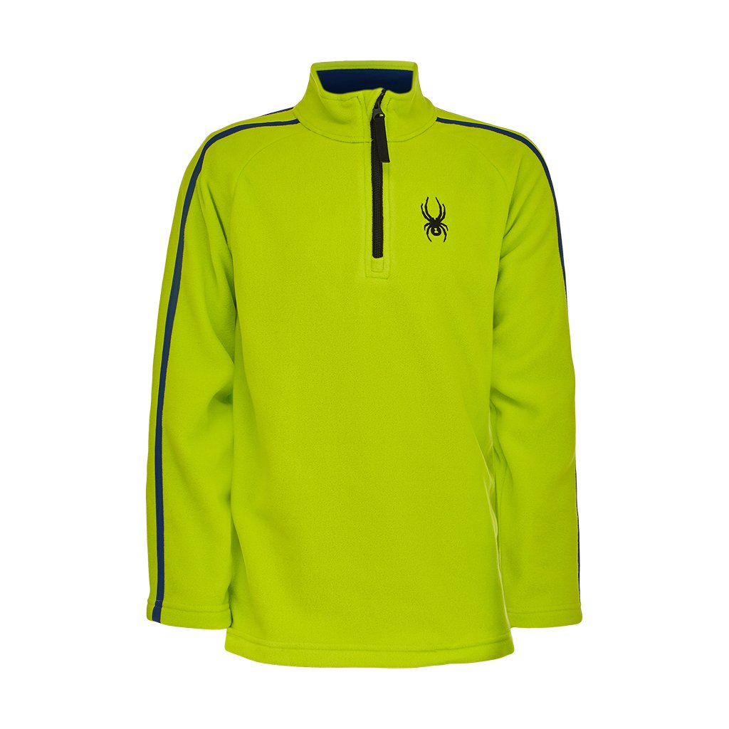 Speed ​​Fleece für Jungen – Scharfes Limettengrün
