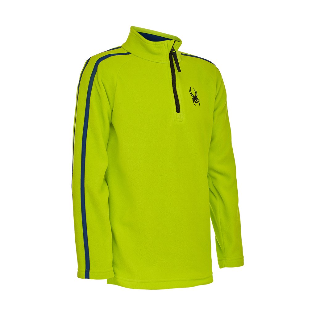 Speed ​​Fleece für Jungen – Scharfes Limettengrün
