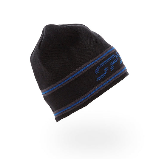 Herren-Strickmütze mit Retro-Logo – Schwarz (2022)