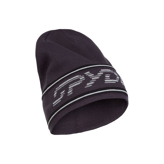 Bonnet en maille à logo rétro pour homme - Ébène (2022)