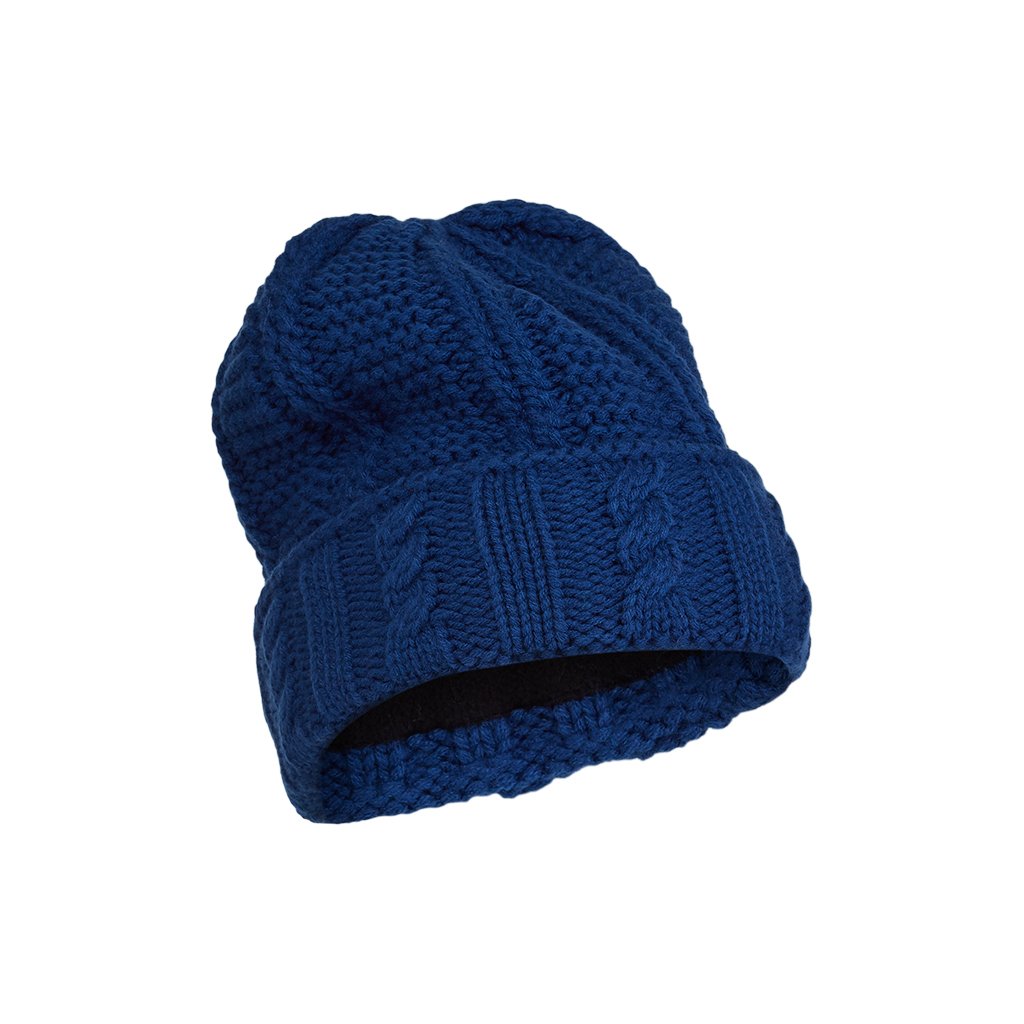 Damen-Zopfstrickpullover - Abyss