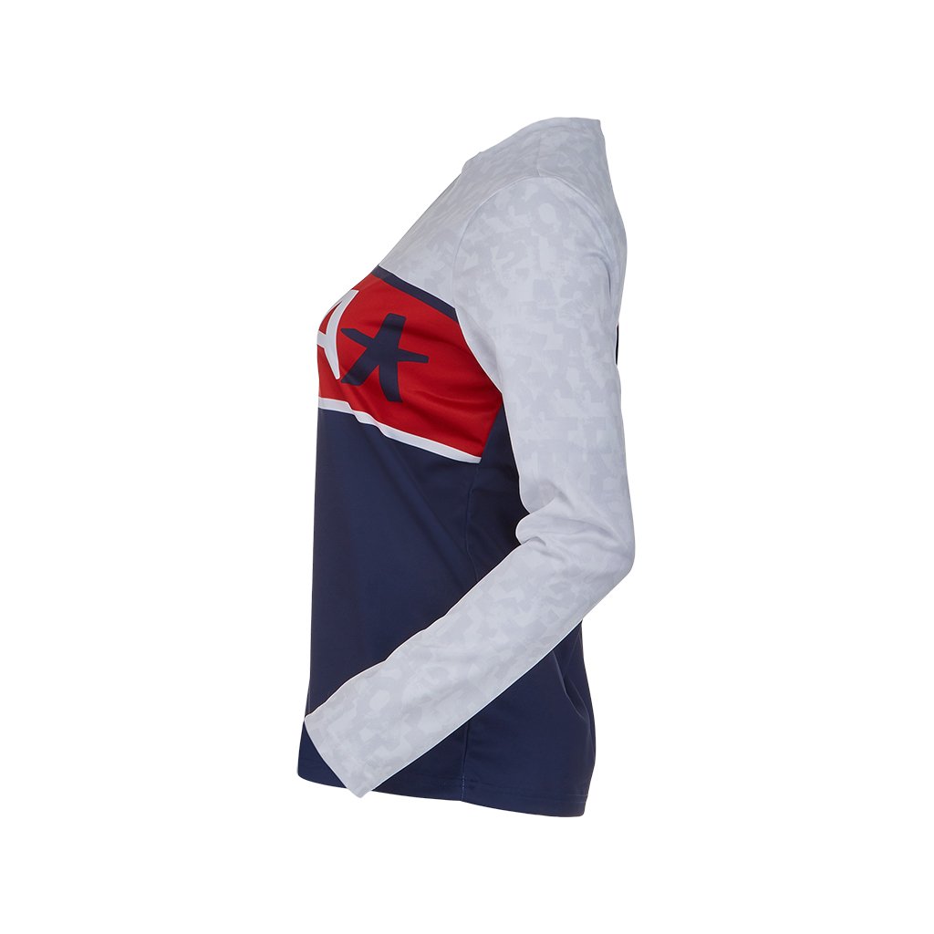 Pull de ski USA pour femme - Blanc