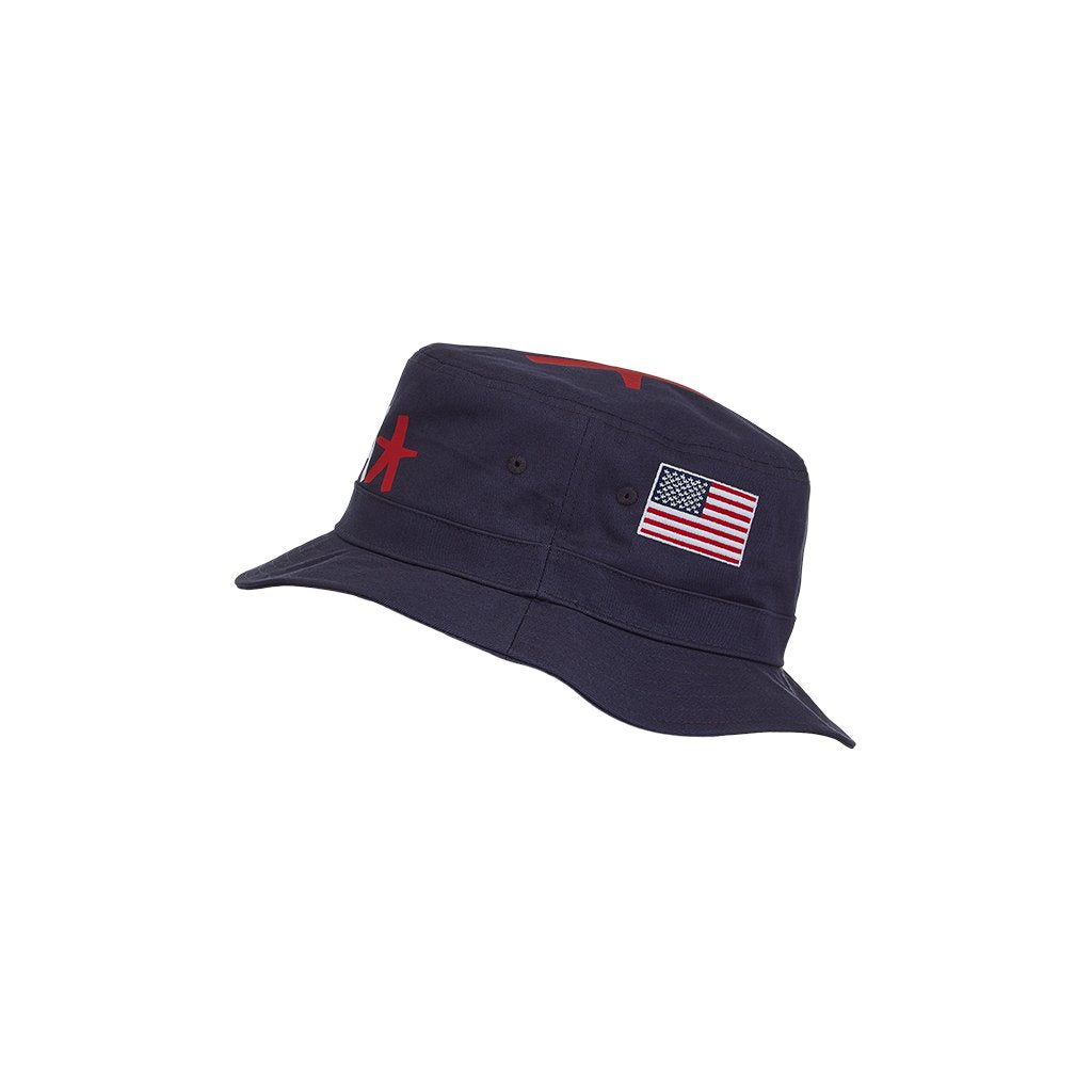 USA Bucket für Herren – Indigo