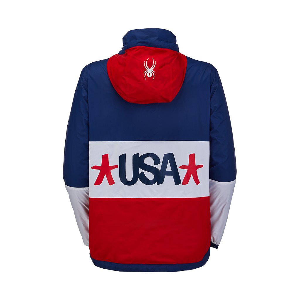 Mens USA Windbreaker - National