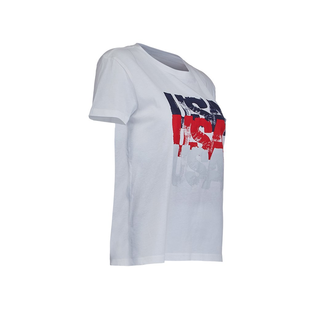 Womens USA Haze - White