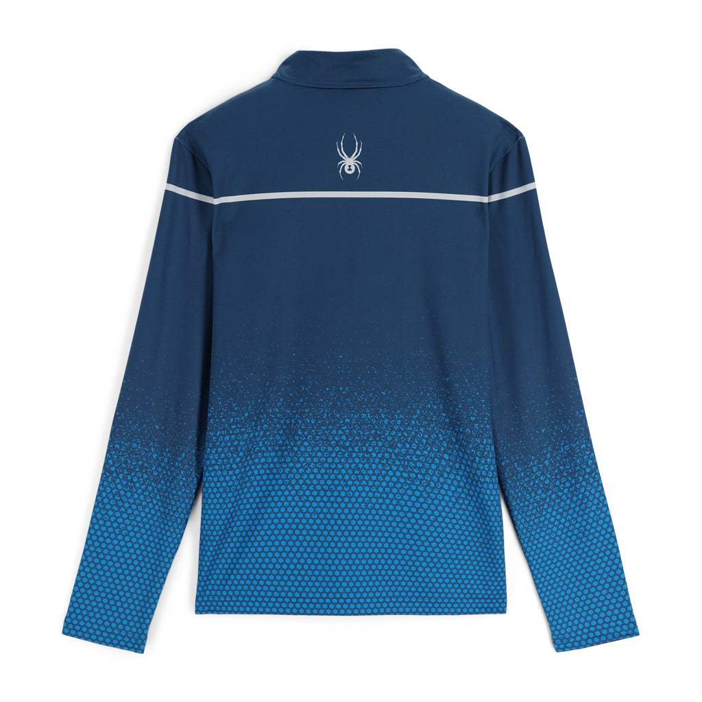 Pull demi-zip Spirit Of '78 pour homme - Style géométrique universitaire délavé (2022)