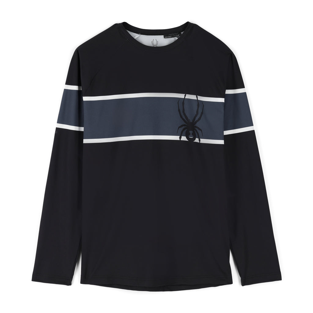 Pump Herren Langarm-Rundhalsshirt - Schwarz (2022)