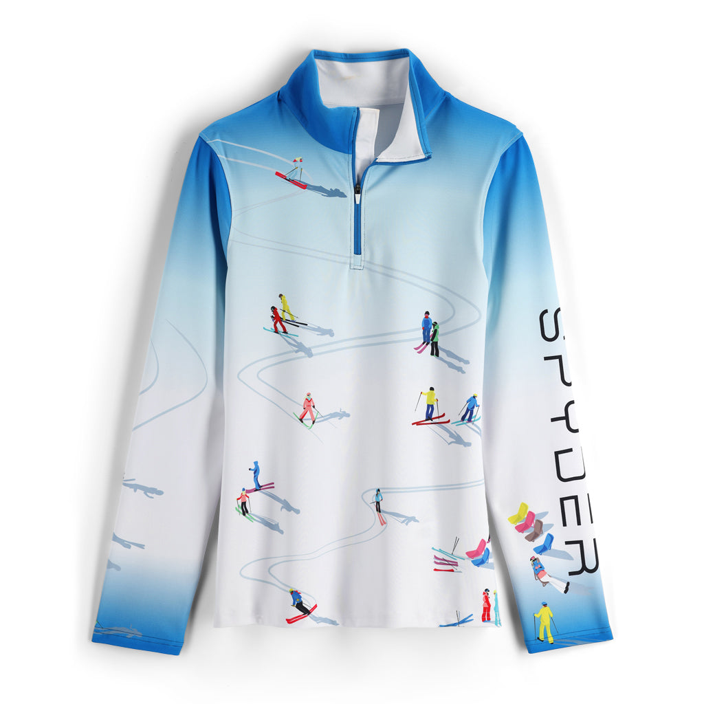 Pull demi-zip Birds Eye pour femme - Collection universitaire (2022)