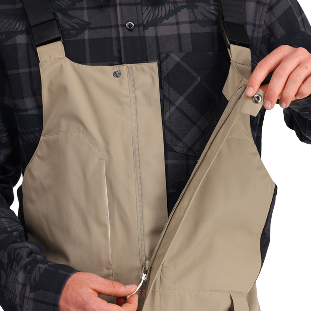 Mens Terrain Bib - Timber Wolf (2022)