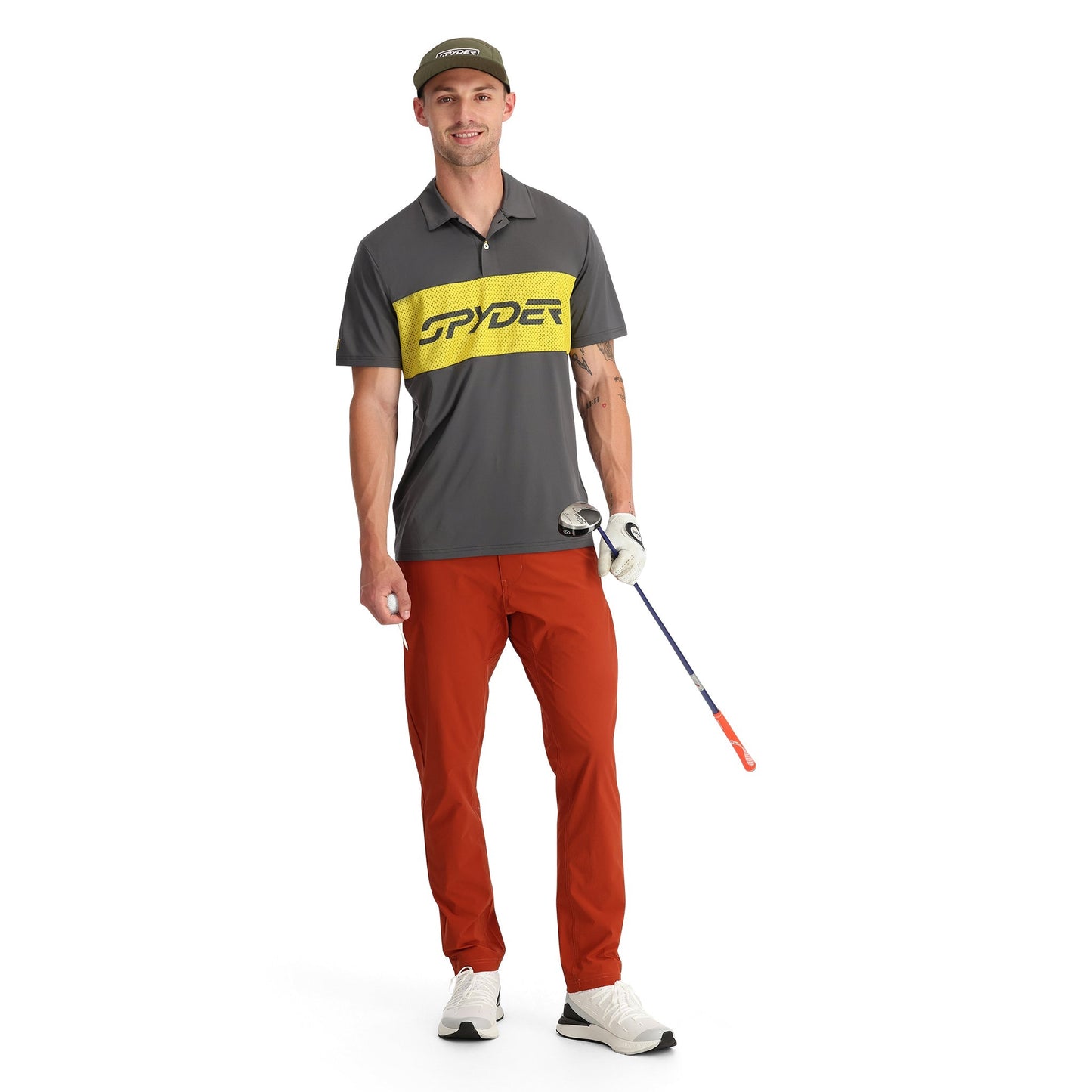 Polo Olson pour homme - Polaire