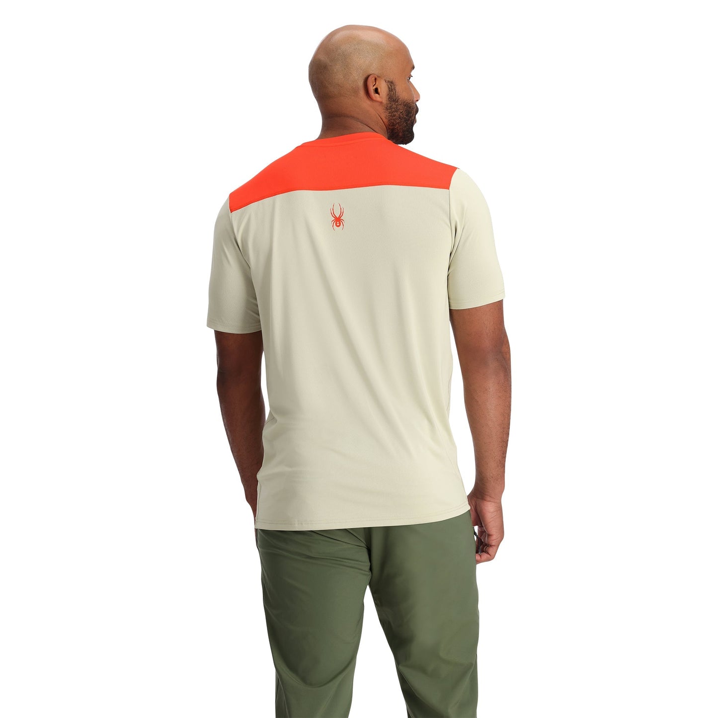 Arc Tech Kurzarm-T-Shirt für Herren – Aschgrau
