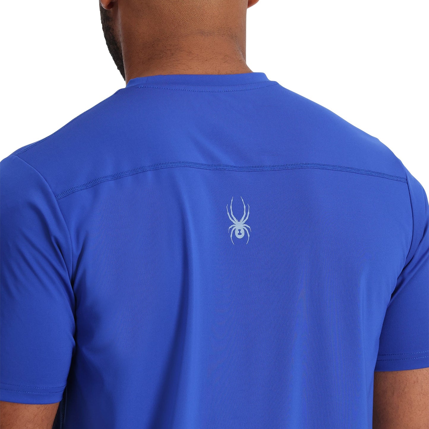 T-shirt technique à manches courtes Arc pour homme - Bleu électrique