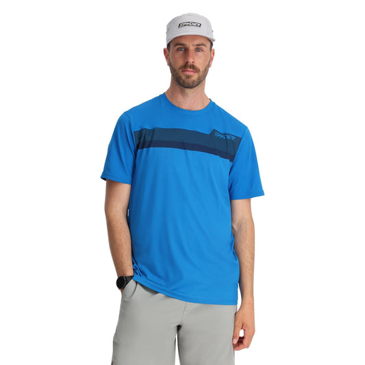 Arc Kurzarm-Tech-T-Shirt für Herren – Kobaltblau