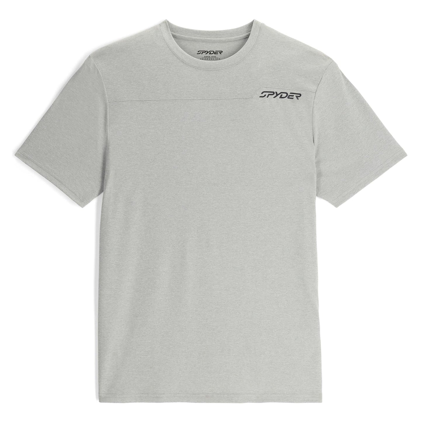 T-shirt technique à manches courtes Arc pour homme - Gris étain