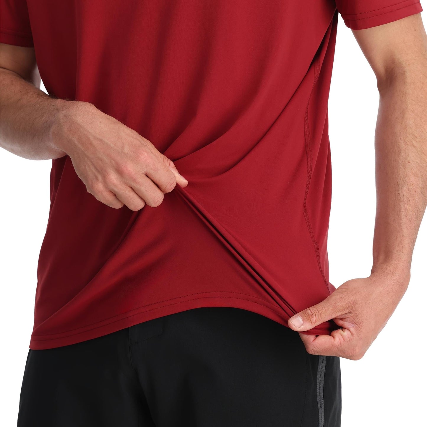 T-shirt technique à manches courtes Arc pour homme - Denim brut