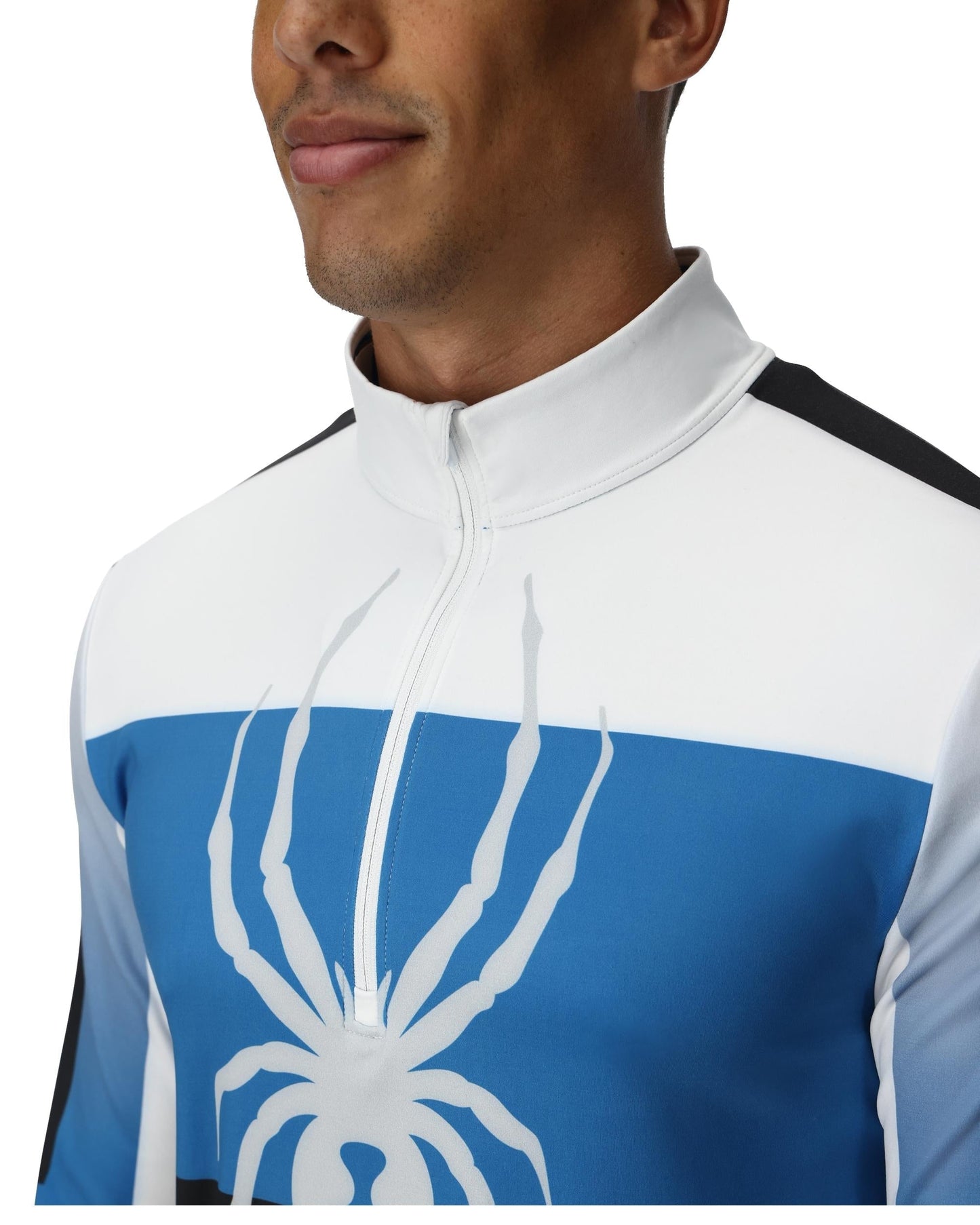 Podium demi-zip pour homme - Cobalt