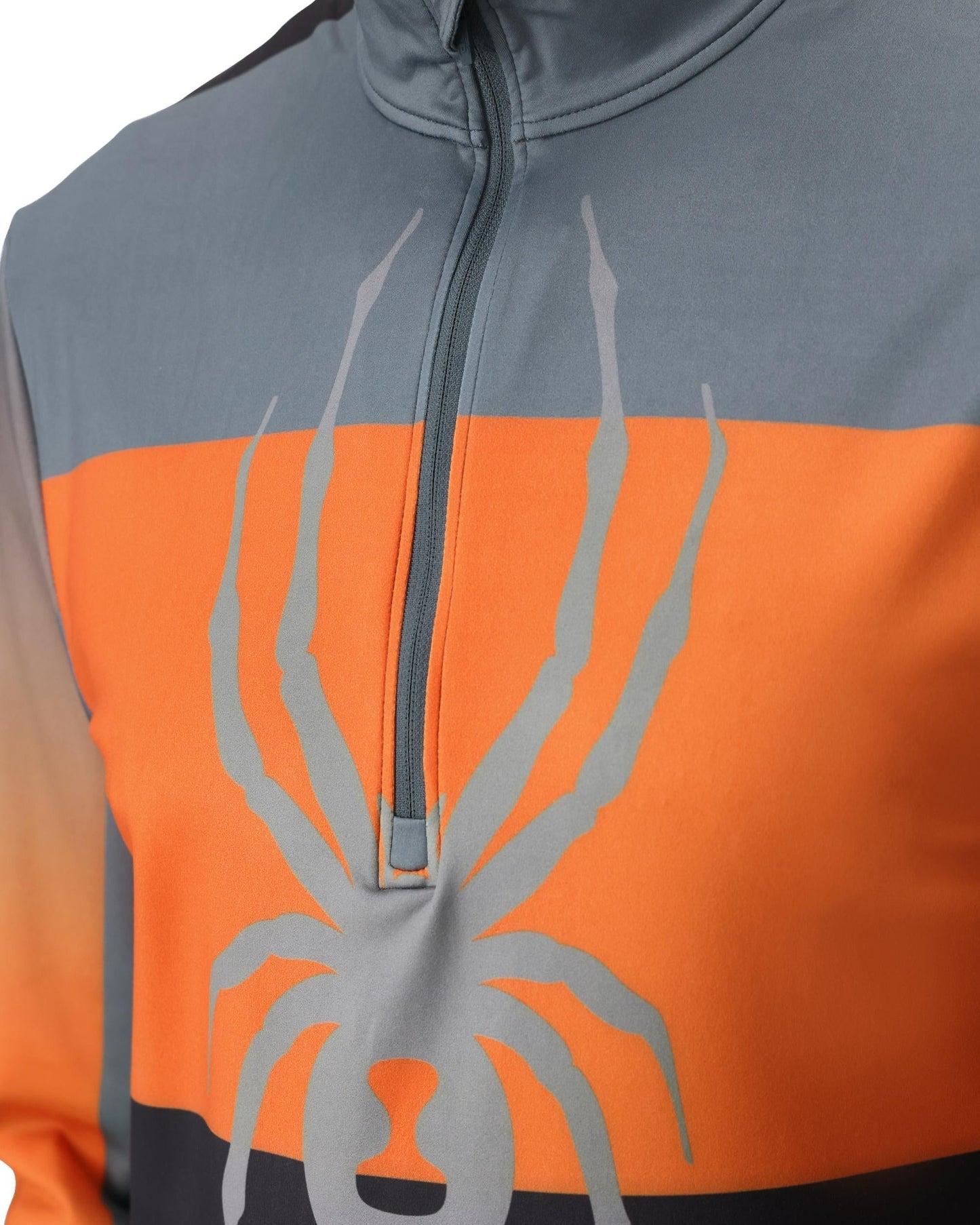 Mens Podium Half Zip - Flash Orange