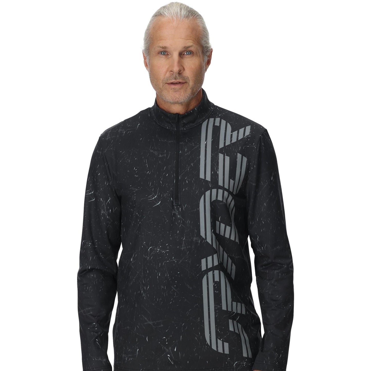 Herren Podium Half Zip - Schneesturm