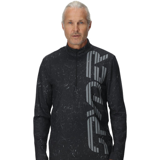 Herren Podium Half Zip - Schneesturm