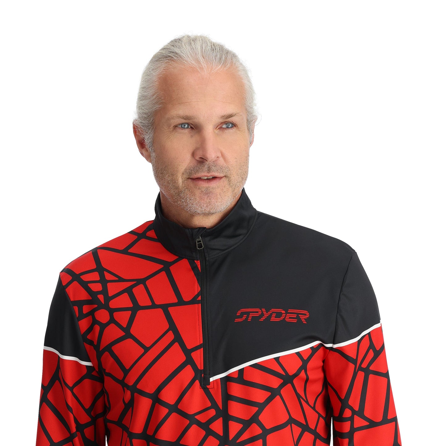 Vital Herren Half Zip - Vulkan