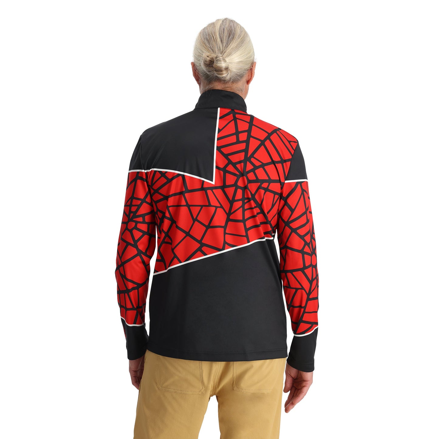 Vital Herren Half Zip - Vulkan