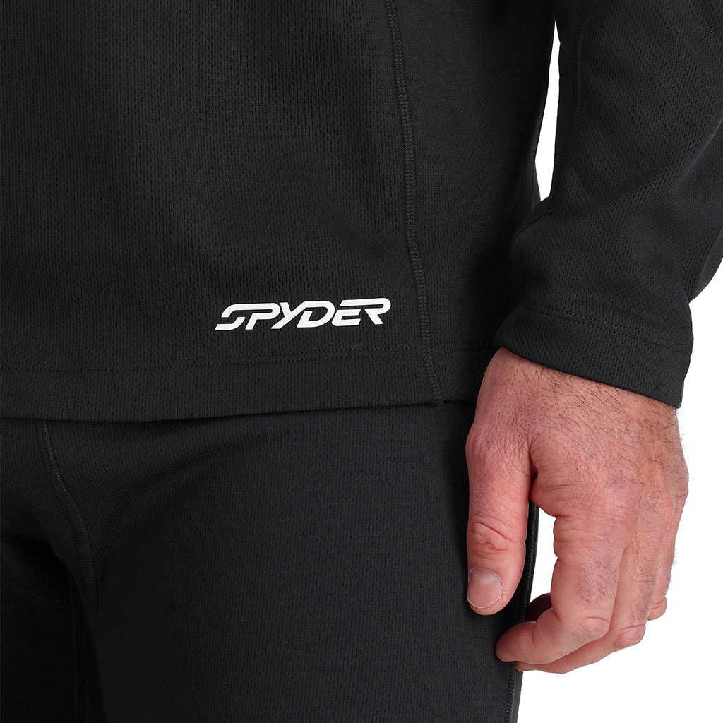 Herren Charger 1/2 Zip - Schwarz