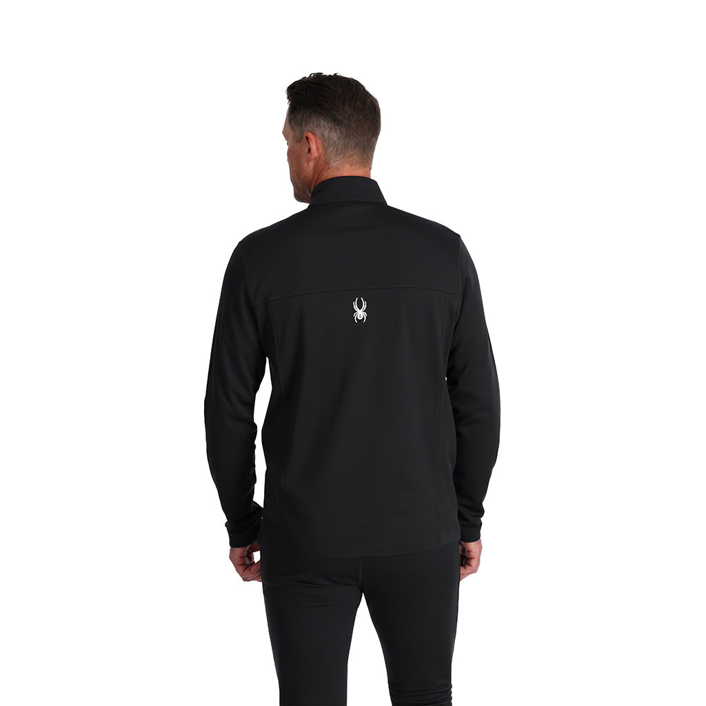 Herren Charger 1/2 Zip - Schwarz