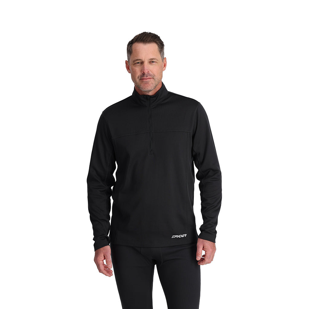 Herren Charger 1/2 Zip - Schwarz