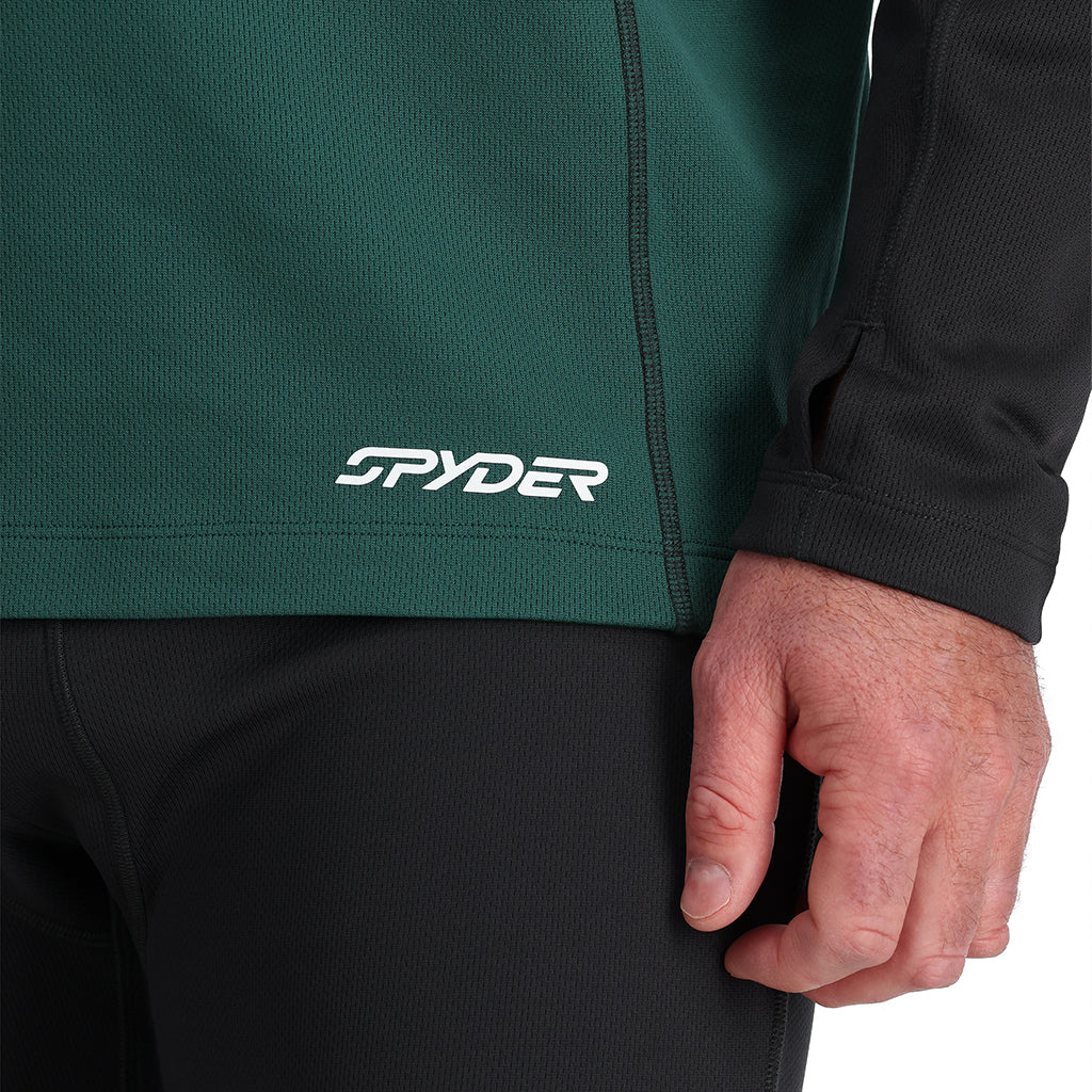 Herren Charger 1/2 Zip - Zypressengrün