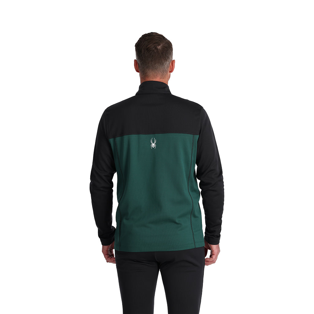 Herren Charger 1/2 Zip - Zypressengrün