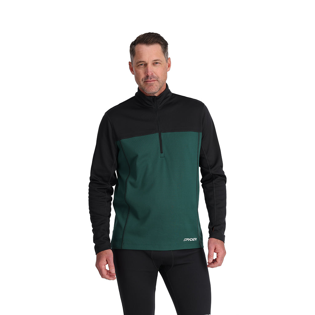 Herren Charger 1/2 Zip - Zypressengrün