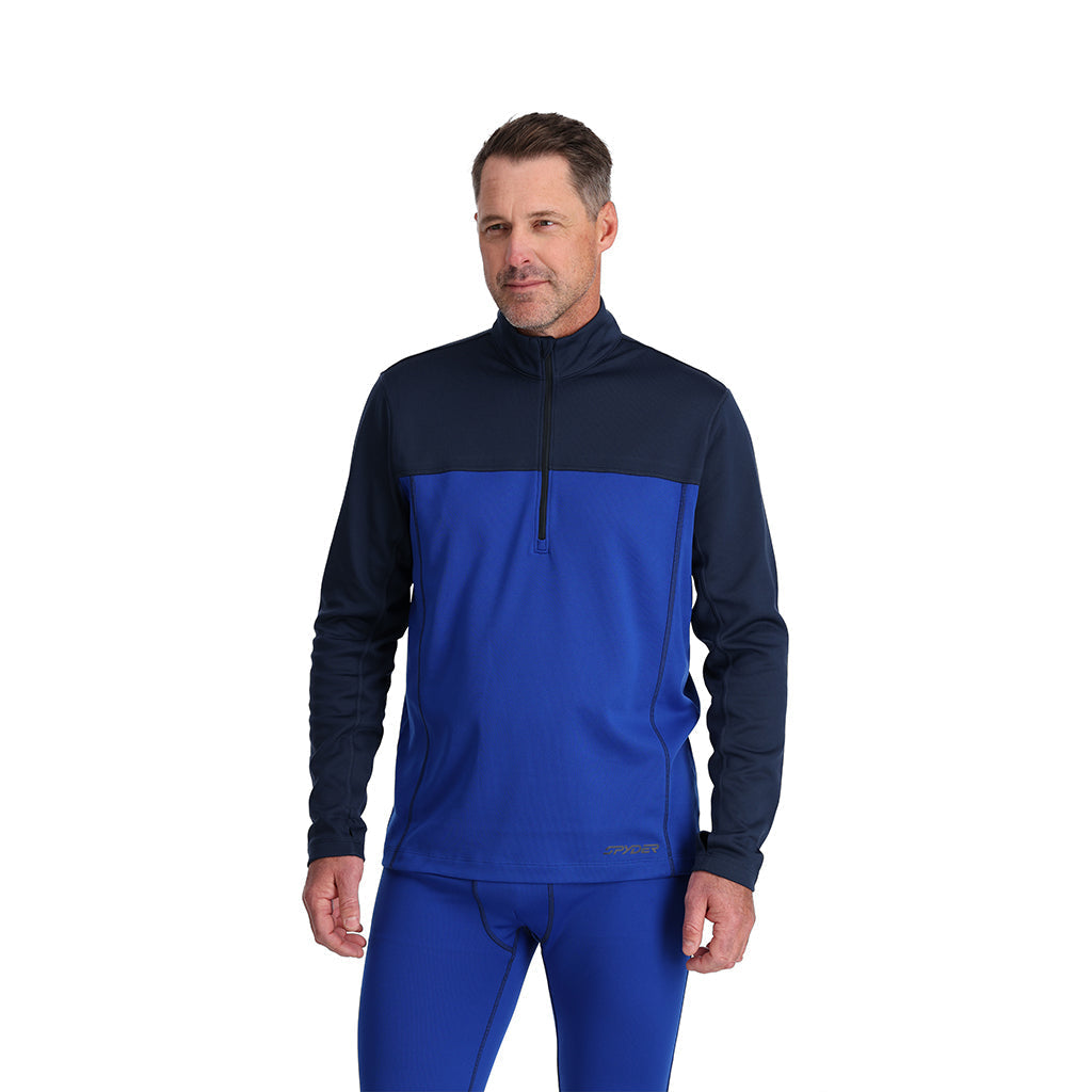 Pull à demi-zip pour homme Charger - Bleu électrique