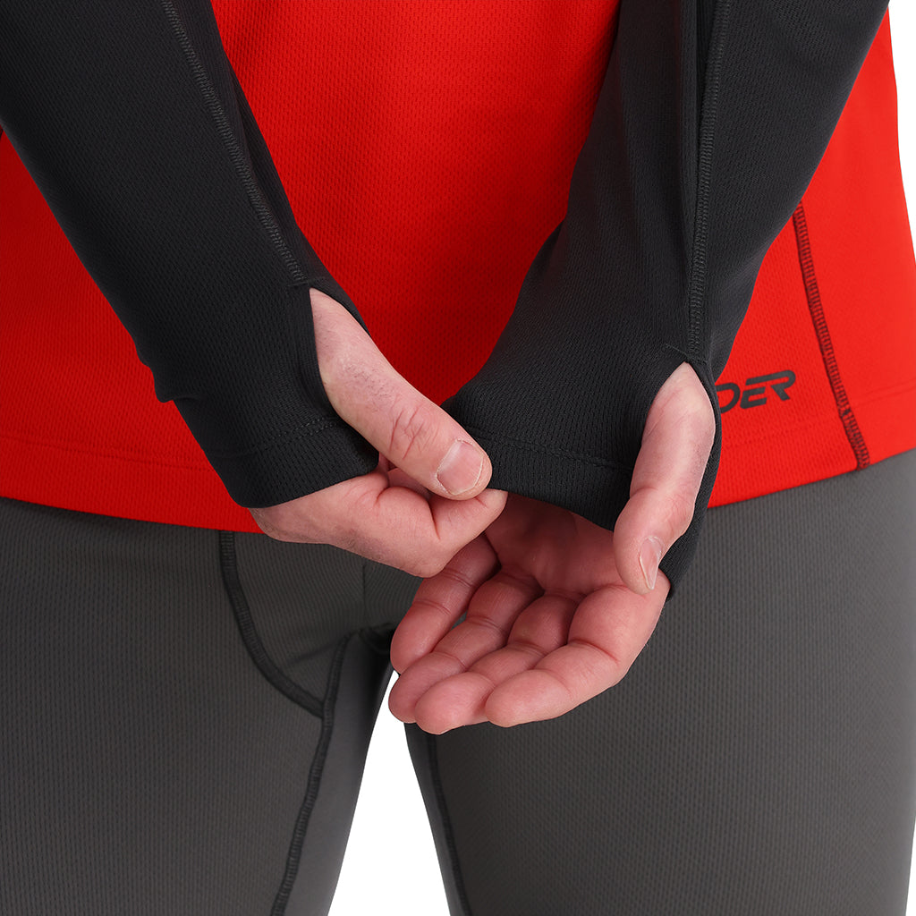 Mens Charger 1/2 Zip - Volcano