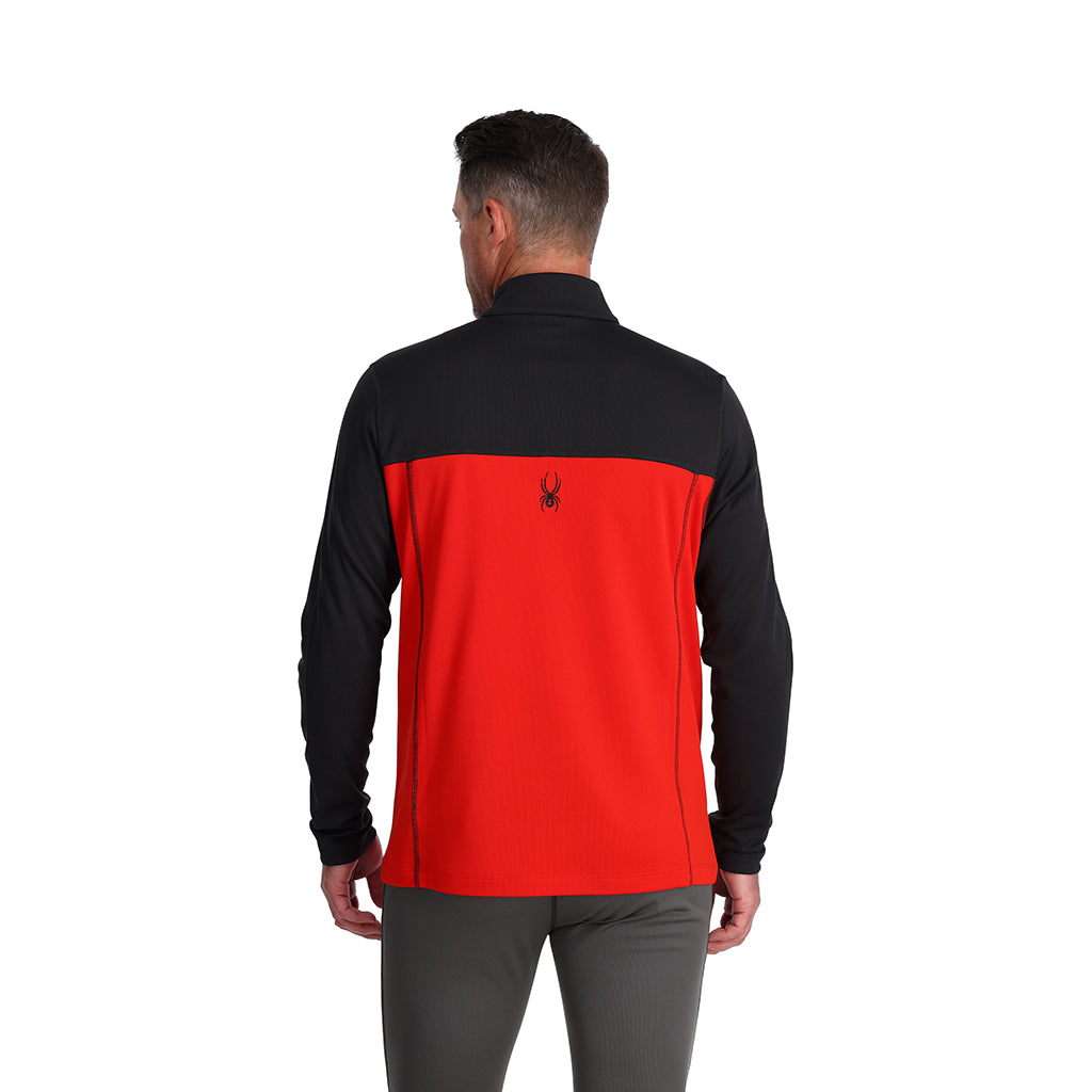 Mens Charger 1/2 Zip - Volcano