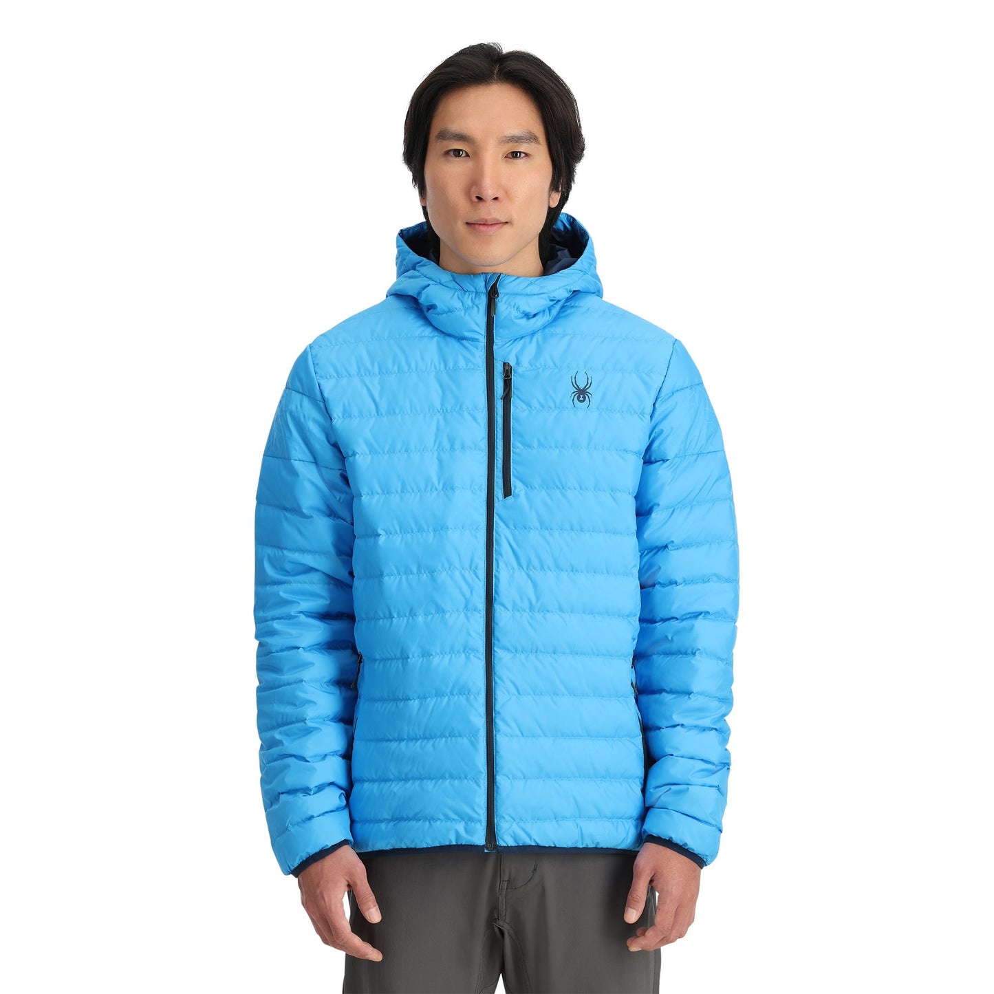 Sweat à capuche Zenith pour homme - Bleu éther