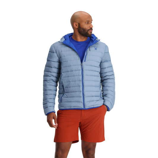 Zenith Herren-Kapuzenjacke – Blauer Nebel