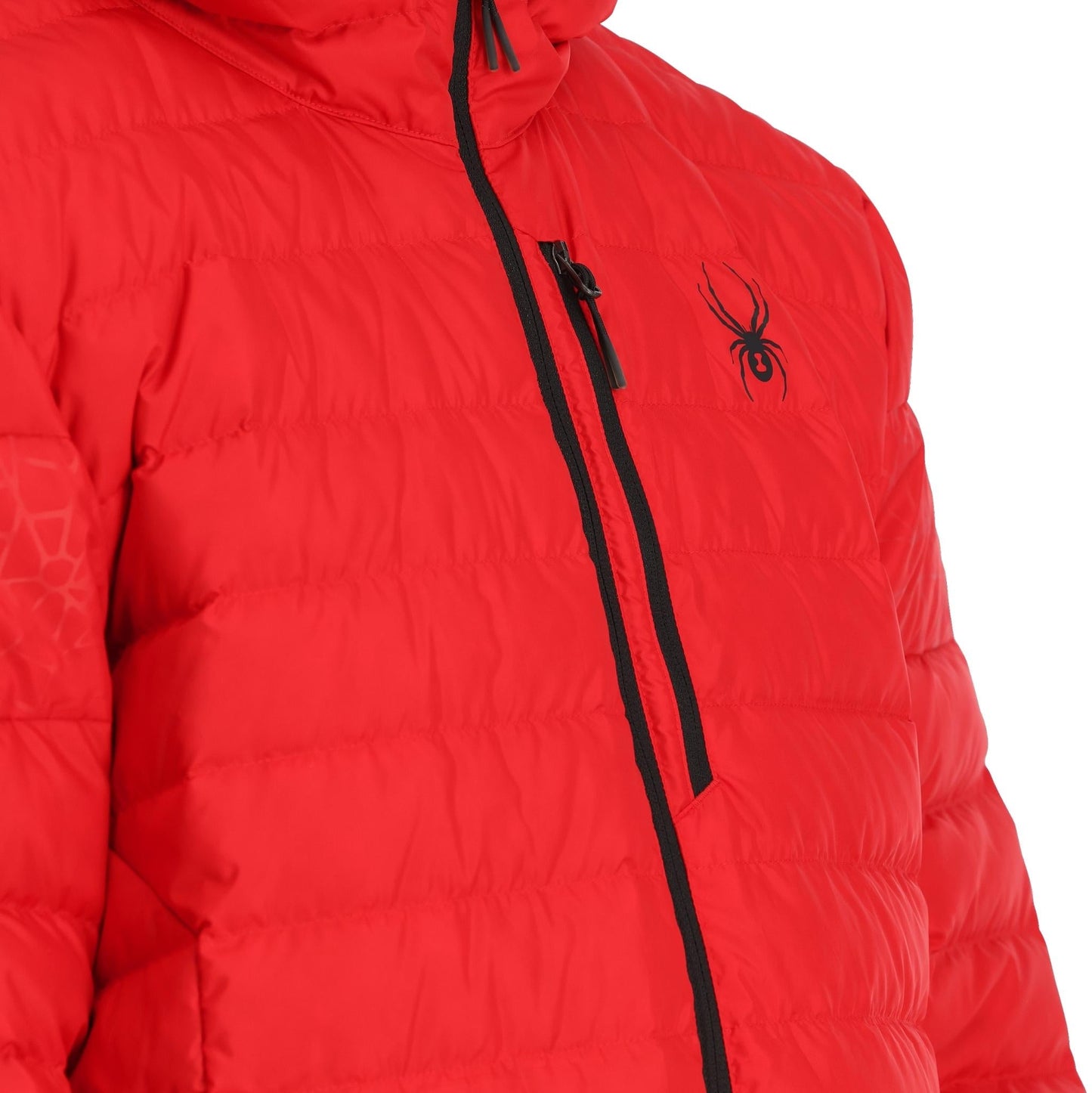 Zenith Kapuzenjacke für Herren – Spyder Rot