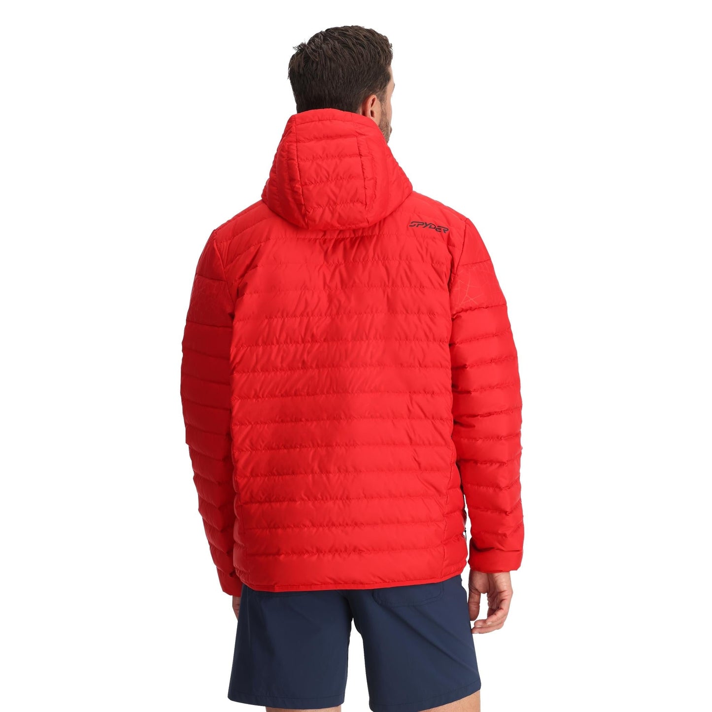 Zenith Kapuzenjacke für Herren – Spyder Rot