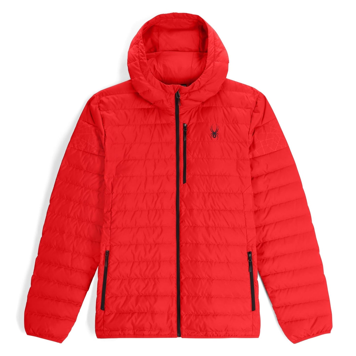 Zenith Kapuzenjacke für Herren – Spyder Rot